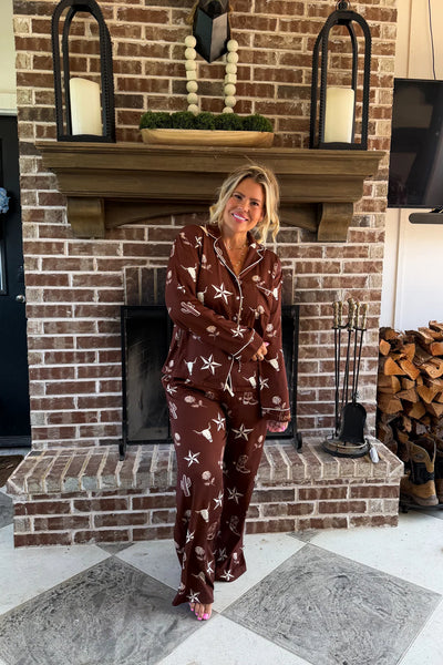 Blakeley Luxe Western PJ Set