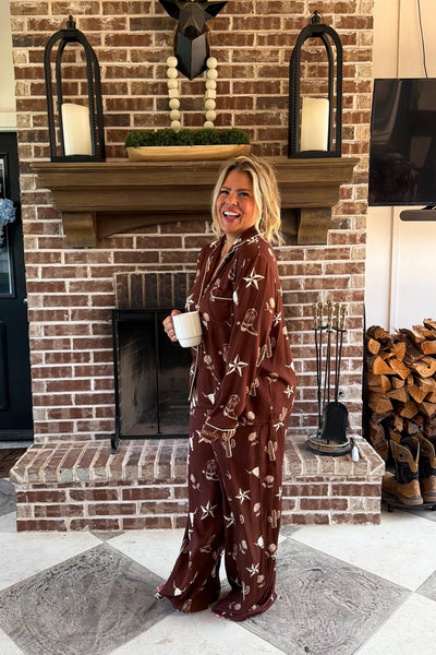 Blakeley Luxe Western PJ Set