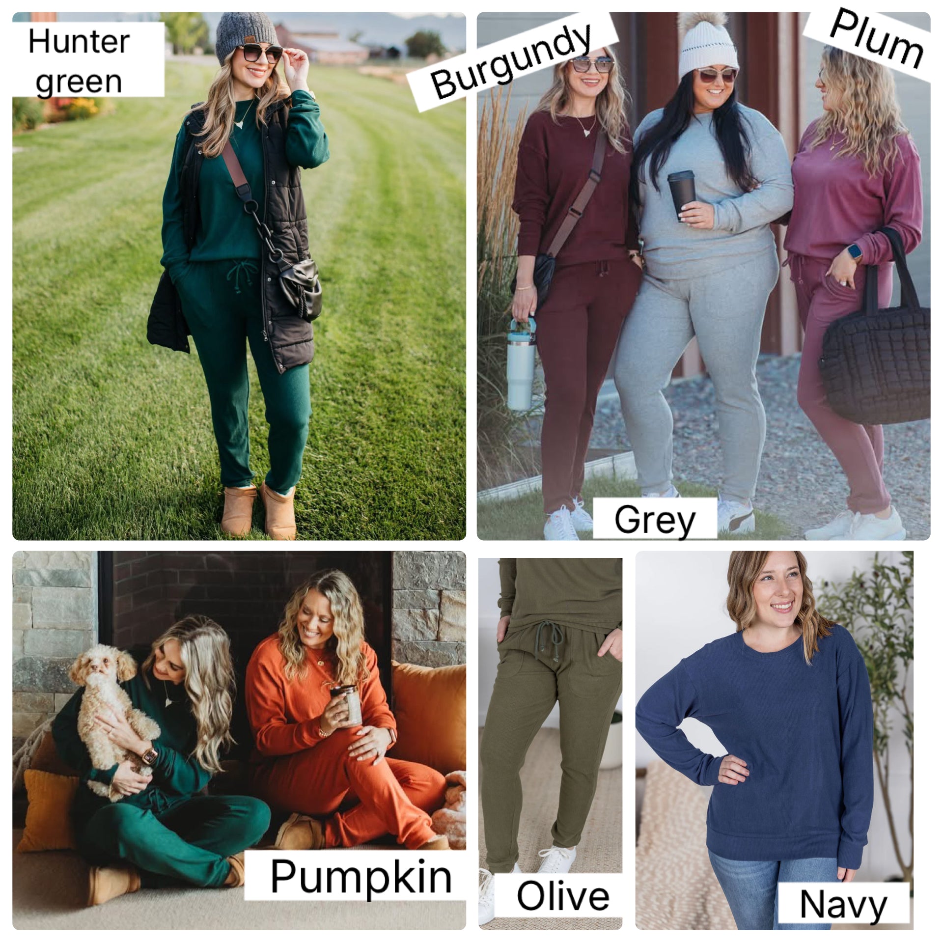 MM Ribbed Pullovers & Joggers