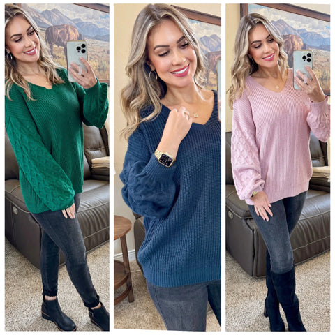 MM Textured Oversized Sweater