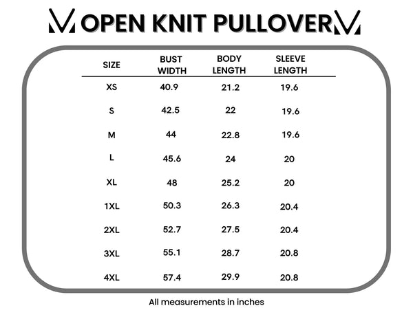 MM Sequin Flag Knit Pullover