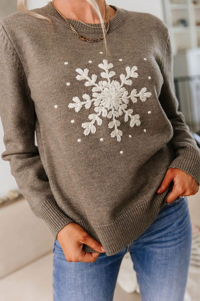 Ampersand Ave. Snowflake Sweater
