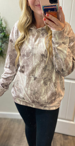 Light Camo Pullover Hoodie