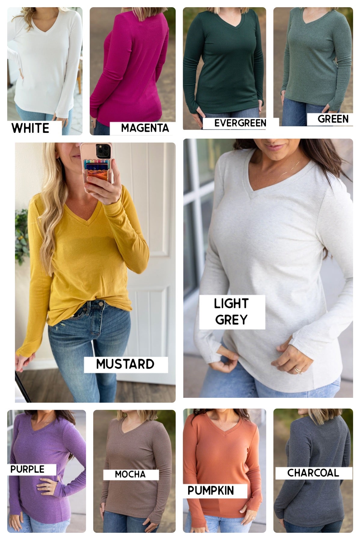 Thumbhole Long Sleeves
