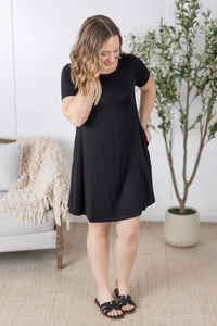 MM Black Swing Dress