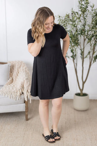 MM Black Swing Dress