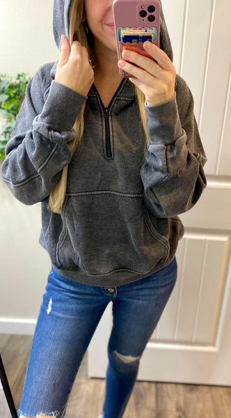 Preorder Fleece Pullover with Thumbholes