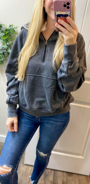 Preorder Fleece Pullover with Thumbholes