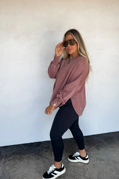 Preorder Washed High Low Sweatshirts