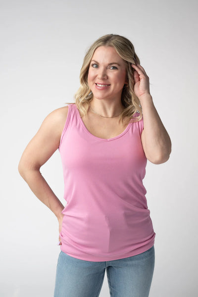 MM Vneck Elevated Basic Tanks (5 colors)