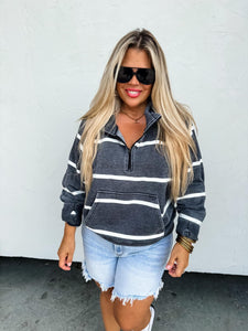 Preorder Summer Stripe Hooded Pullover