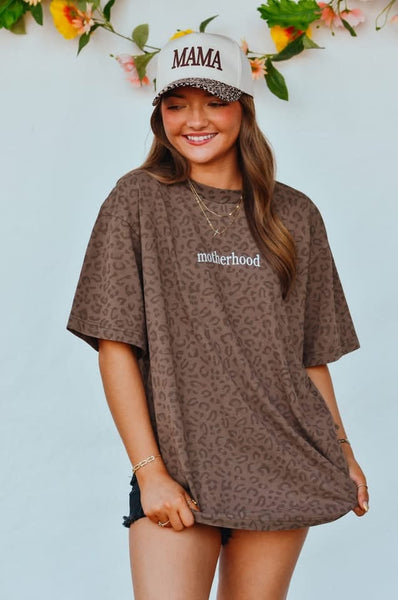 Motherhood Leopard Tee
