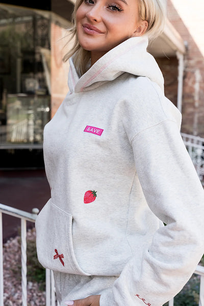 Ampersand Girly Comfort Hoodie