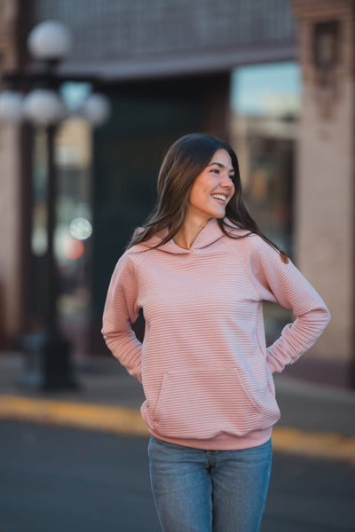 MM Ribbed Textured Hoodies