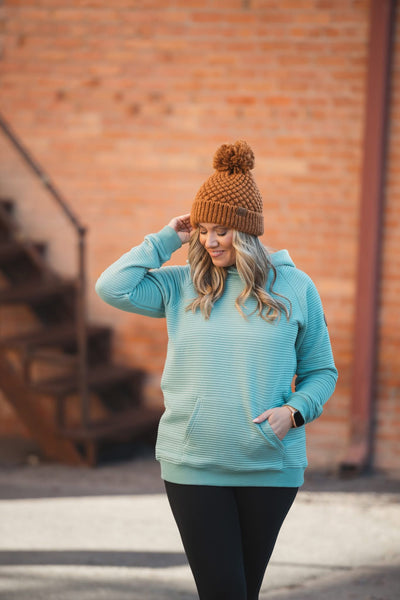 MM Ribbed Textured Hoodies