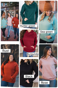 MM Ribbed Textured Hoodies