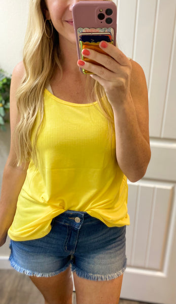 Oversized Reversible Spaghetti Strap Tank