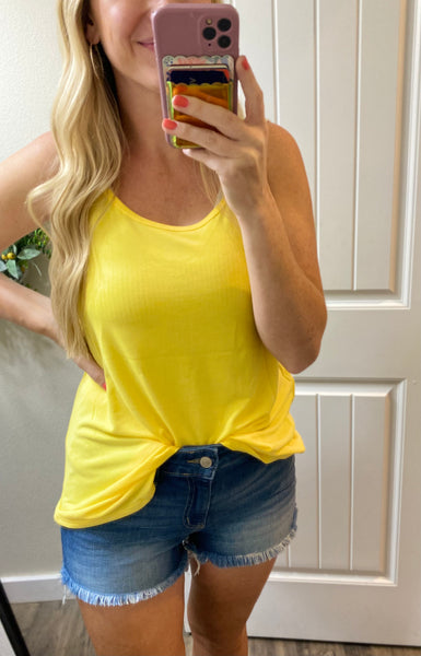 Oversized Reversible Spaghetti Strap Tank