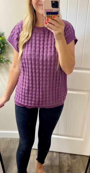 MM Kelly Knit in Pink and Lavender