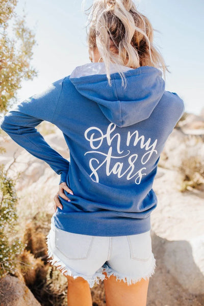 Preorder Ampersand Ave. Oh My Stars Full Zip Hoodie