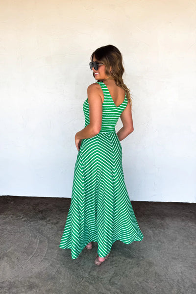 Blakeley Angled Striped Dresses