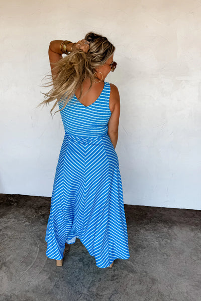 Blakeley Angled Striped Dresses