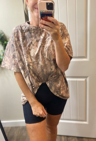 Camo Oversized Tee