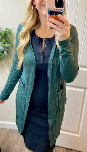 MM Neutral Checkered Cardigan