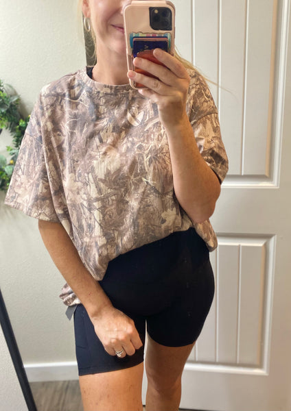 Camo Oversized Tee
