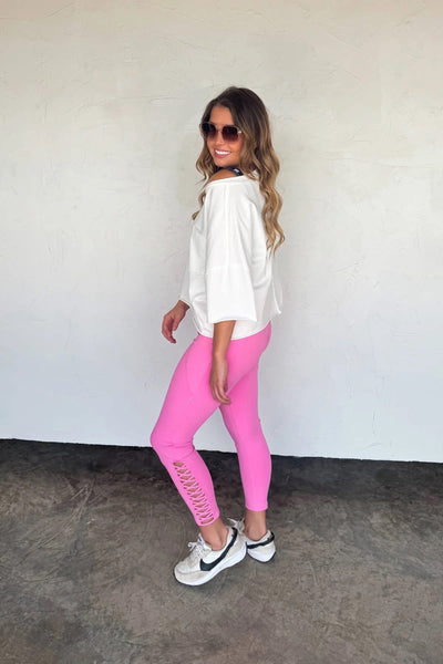 Preorder Blakeley Buttery Soft Lace Leggings