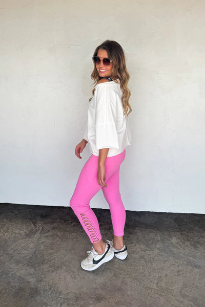 Preorder Blakeley Buttery Soft Lace Leggings