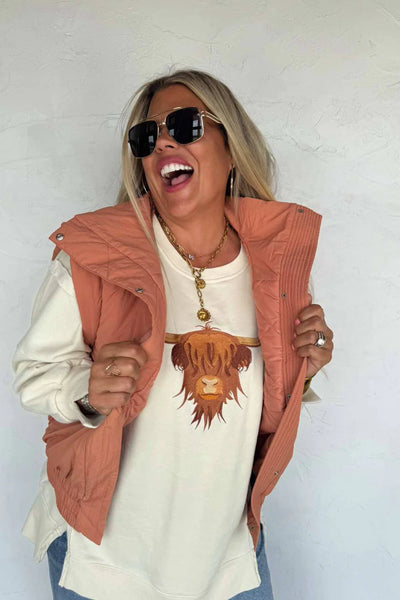 Preorder Blakeley Embroidered Highland Pullover