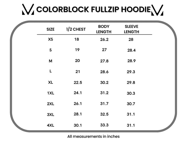 MM Summer Colorblock Full Zip