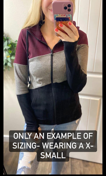 MM Summer Colorblock Full Zip