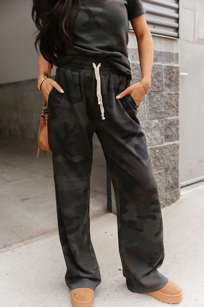 Ampersand Ave. Camo Waffle Top/Pants