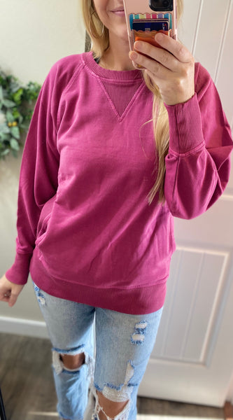 New Fall Terry Pullovers