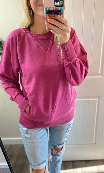 New Fall Terry Pullovers