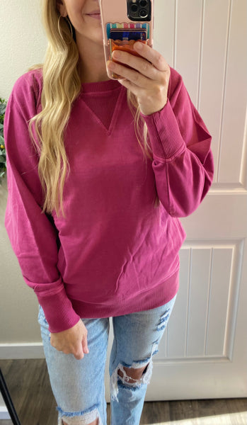New Fall Terry Pullovers
