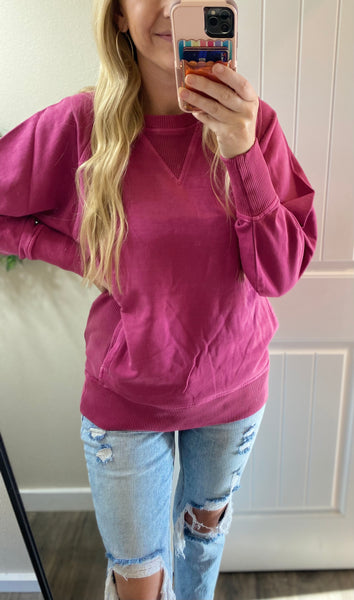 New Fall Terry Pullovers