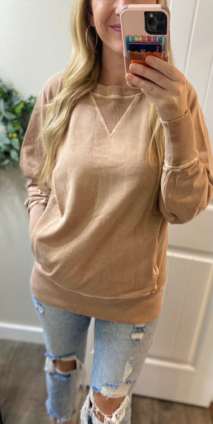 New Fall Terry Pullovers