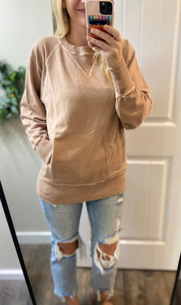 New Fall Terry Pullovers