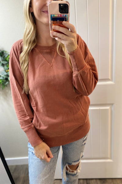 New Fall Terry Pullovers