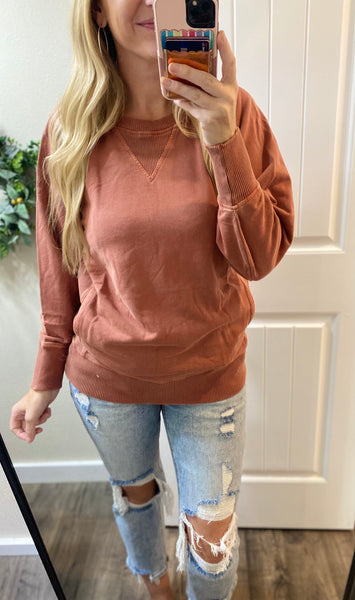 New Fall Terry Pullovers