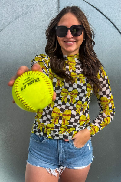 Softball or Baseball Mesh Long Sleeve