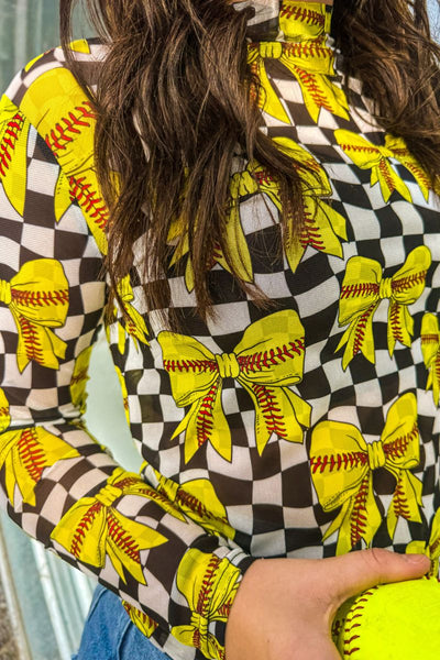 Softball or Baseball Mesh Long Sleeve