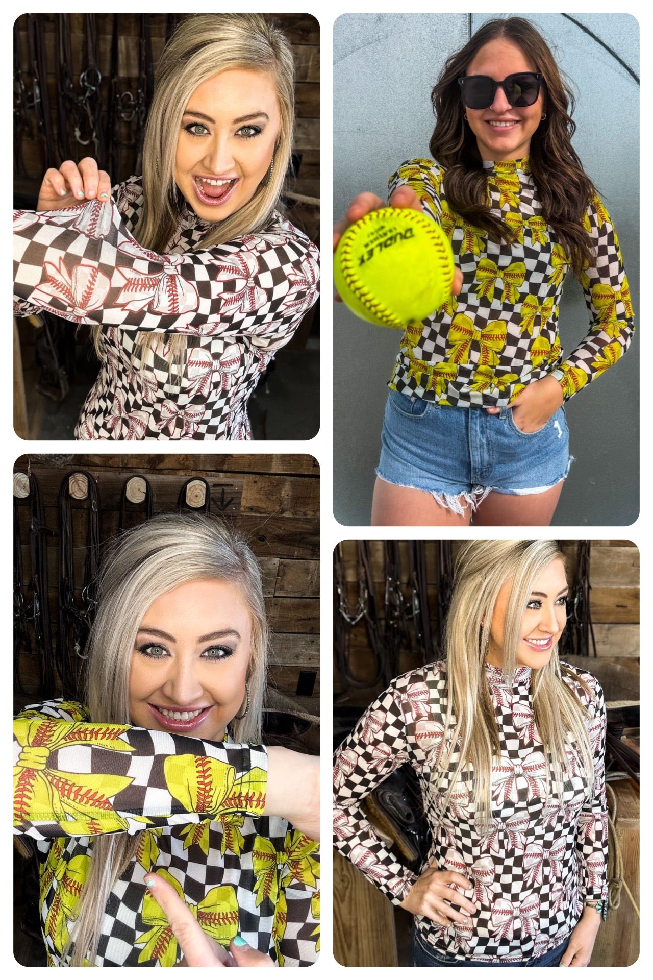 Softball or Baseball Mesh Long Sleeve