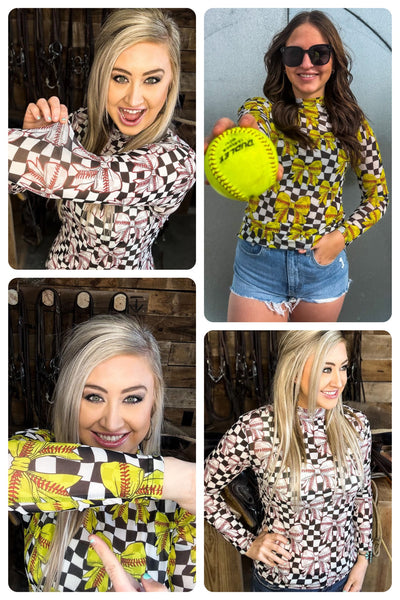 Softball or Baseball Mesh Long Sleeve