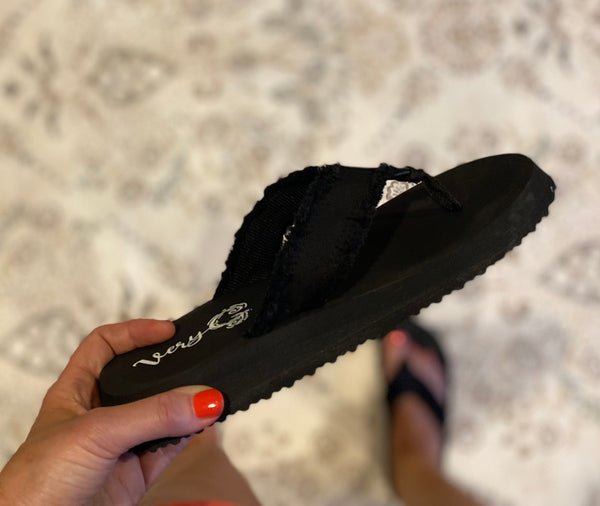 Sale! Cushion Flip Flops (Black, Turquoise, Taupe)