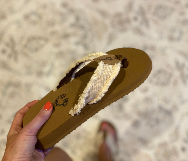 Sale! Cushion Flip Flops (Black, Turquoise, Taupe)