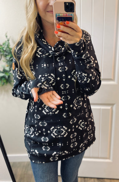 Sale! Aztec Cowl Pullover